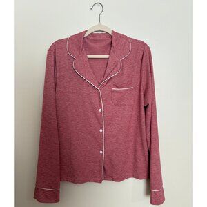 Soft Bamboo Button Down Pajama Shirt - XL